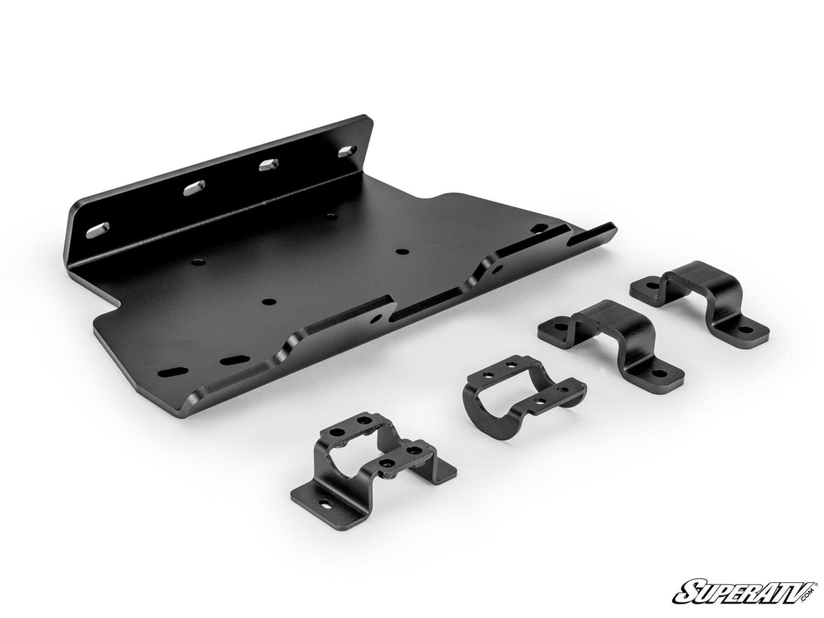 SuperATV Winch Mounting Plate for Kawasaki Brute Force - image 2