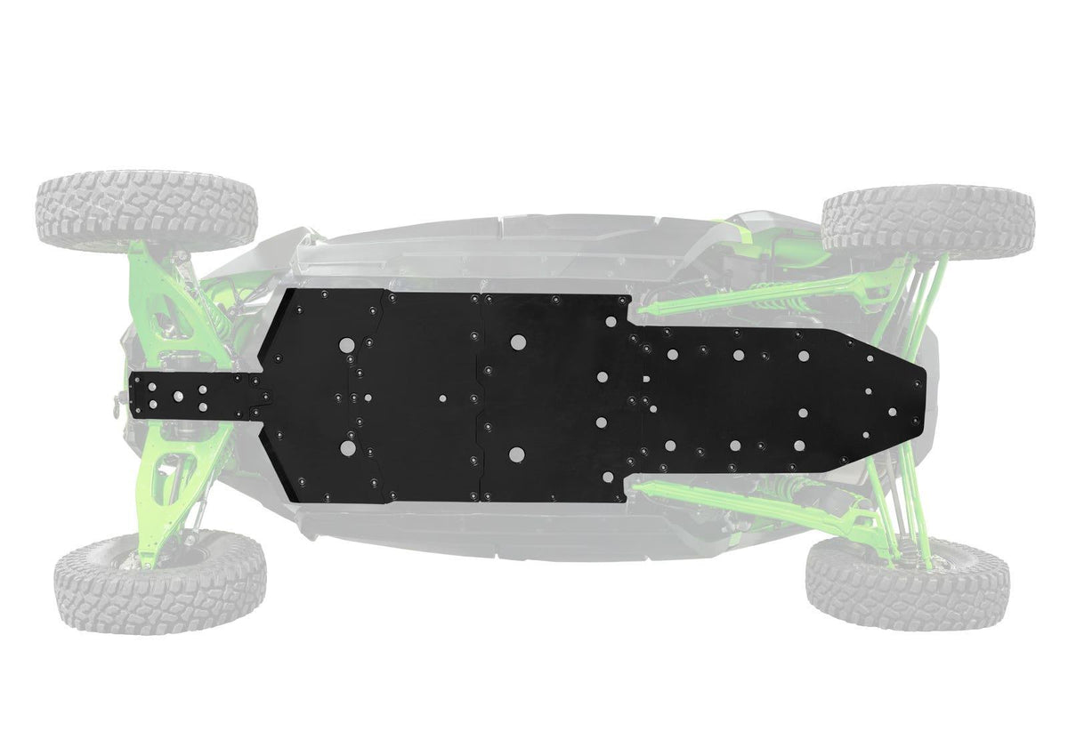 SuperATV Full Skid Plate for Kawasaki Teryx H2