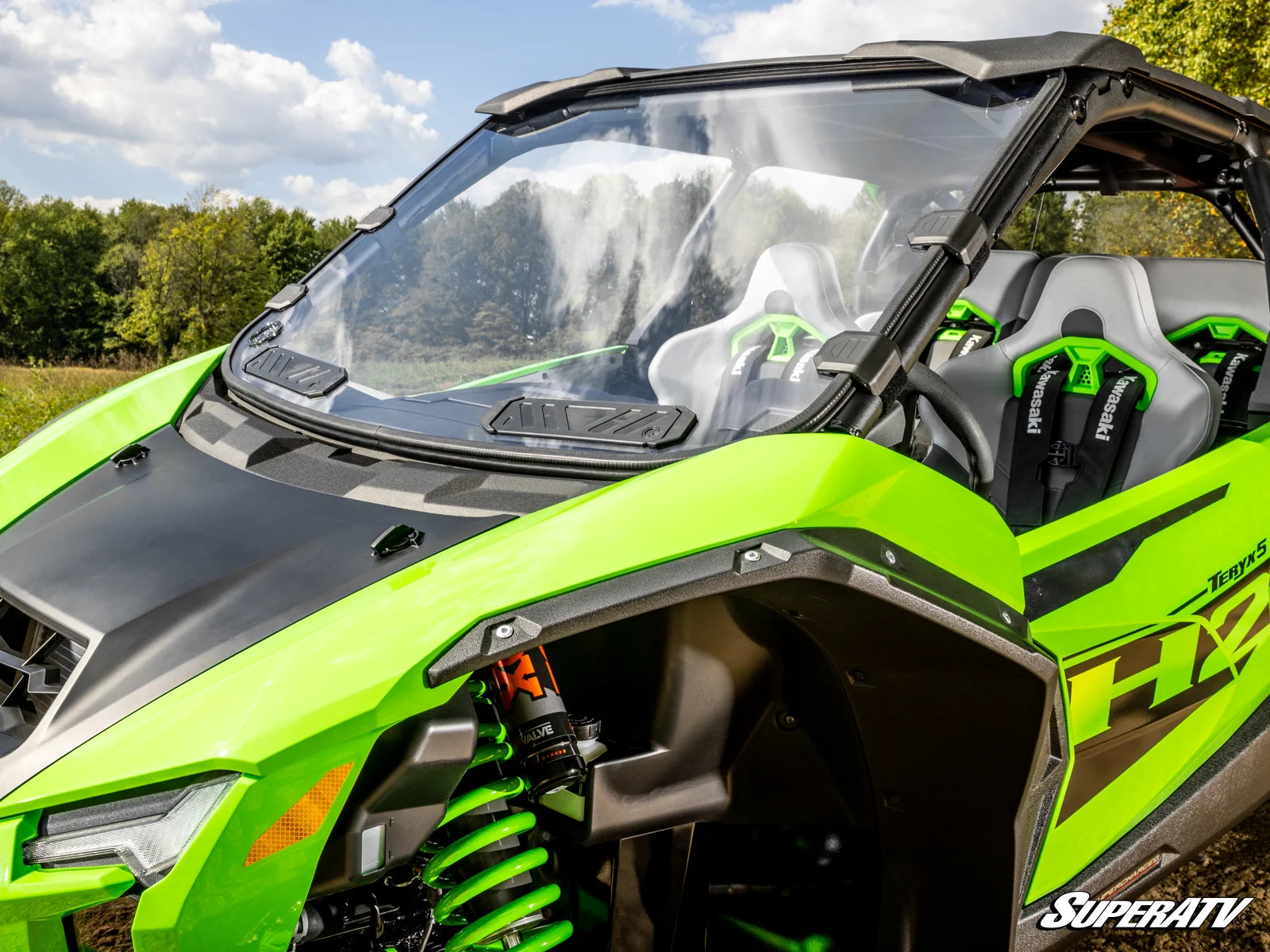 Teryx H2 Vented Windshield | SuperATV