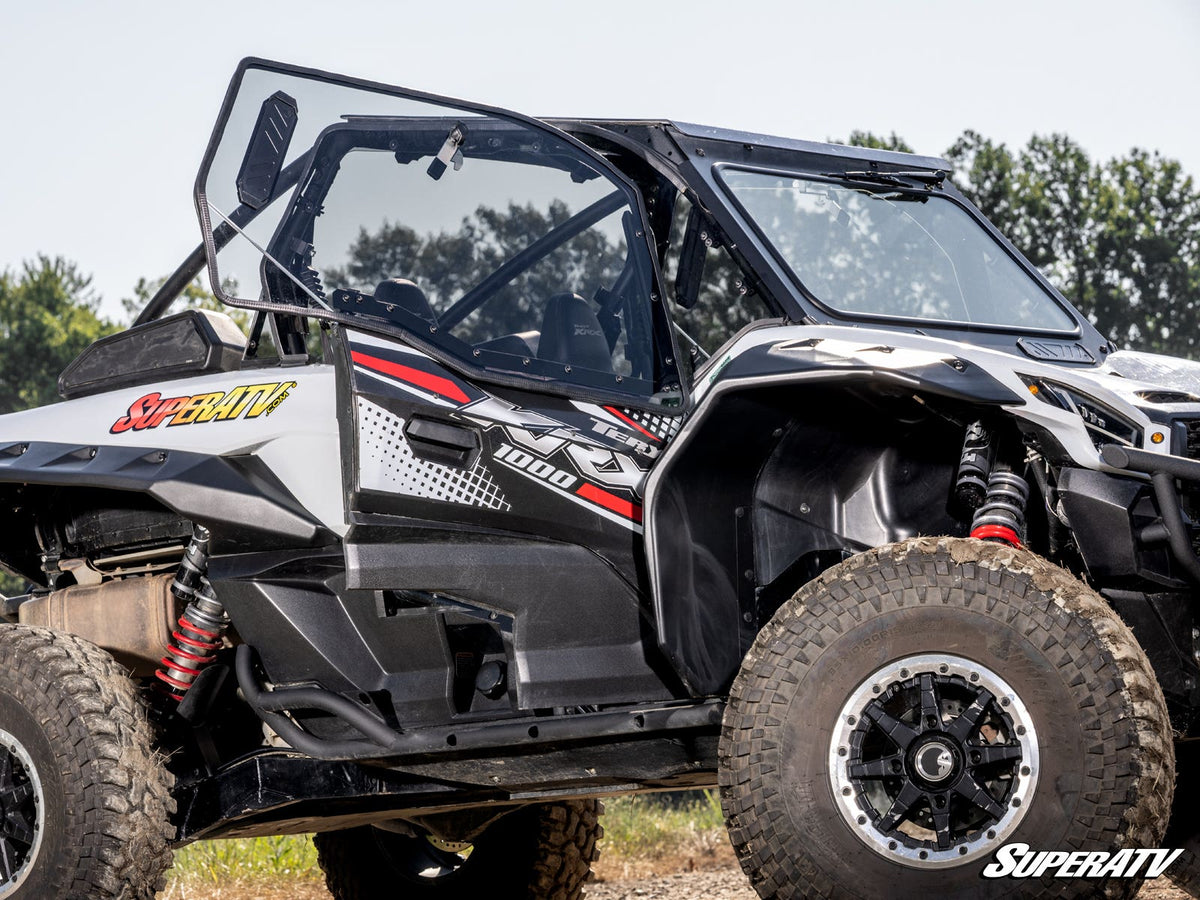 SuperATV Hard Cab Enclosure Upper Doors for Kawasaki Teryx KRX 1000 - image 6