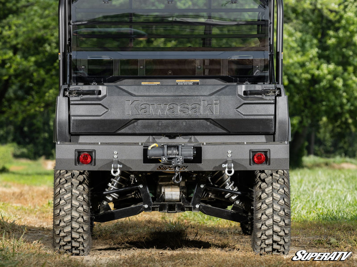 SuperATV Winch Ready Rear Bumper for Kawasaki Mule Pro - image 2