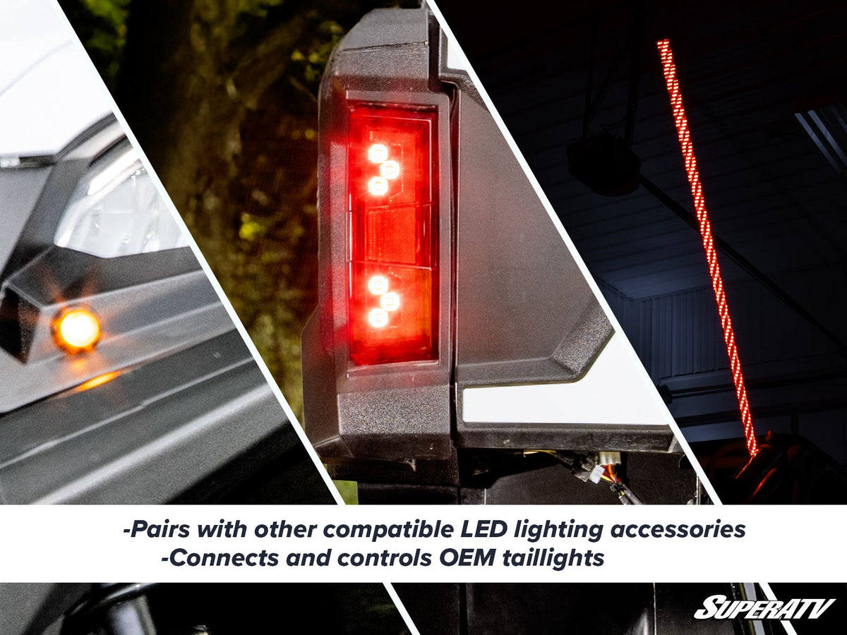 SuperATV Self-Canceling Turn Signal Kit for Kawasaki Ridge Deluxe - image 17