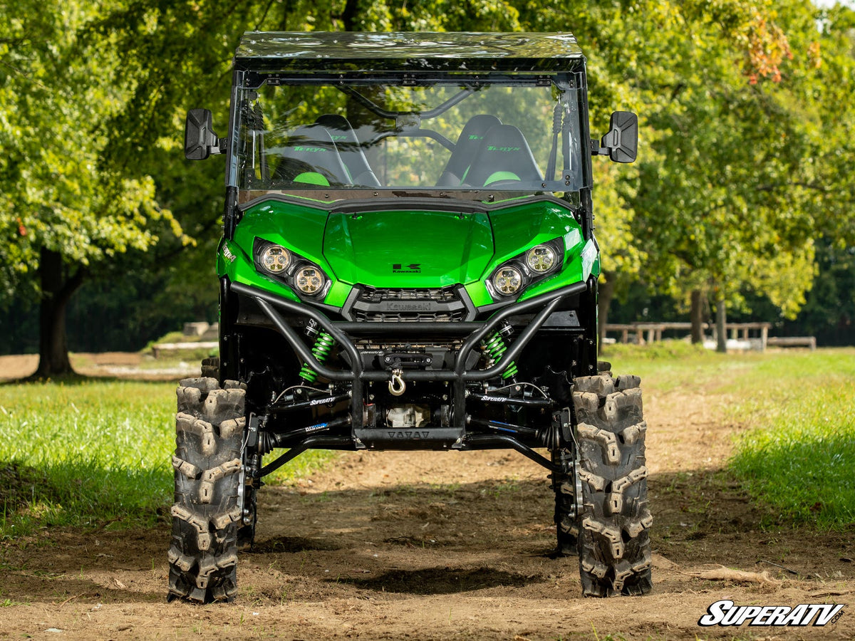 SuperATV MaxDrive Power Flip Windshield for Kawasaki Teryx - image 2