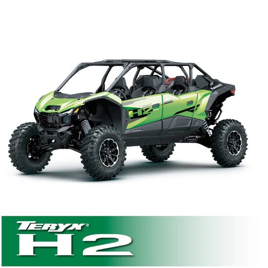 Kawasaki Teryx H2 Complete Rugged Radios Kit with Bluetooth Intercom and Radio - Rad UTV Parts
