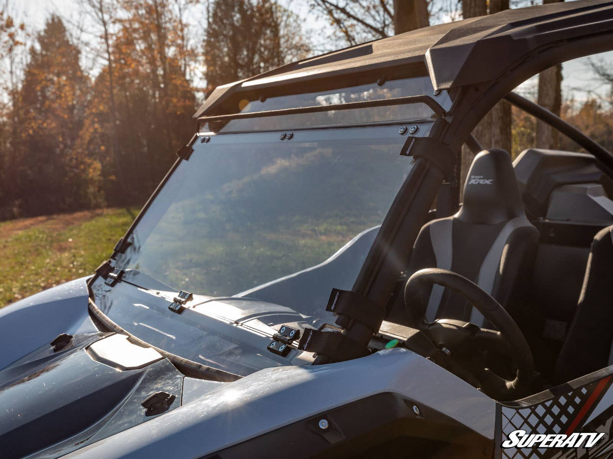 SuperATV Flip Down Windshield for Kawasaki Teryx KRX 1000 - image 3