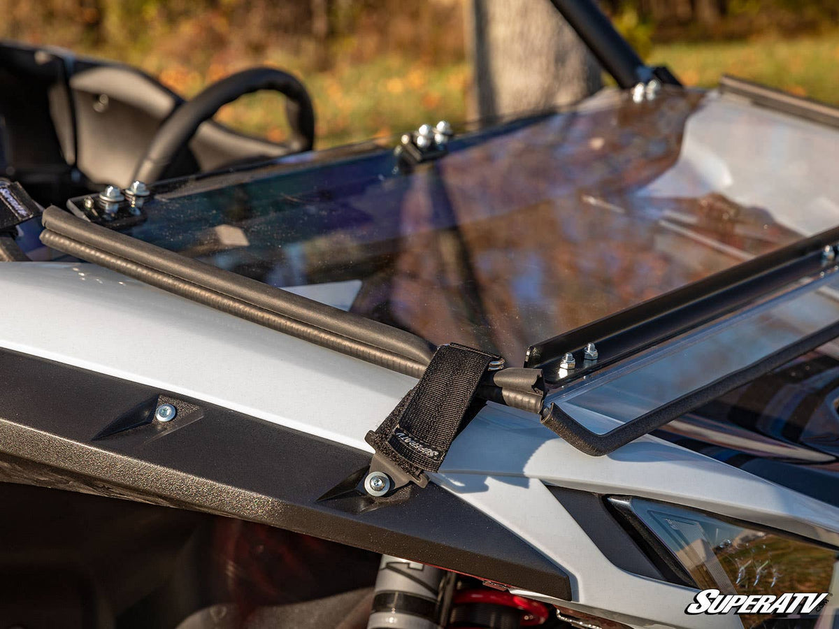 SuperATV Flip Down Windshield for Kawasaki Teryx KRX 1000 - image 4