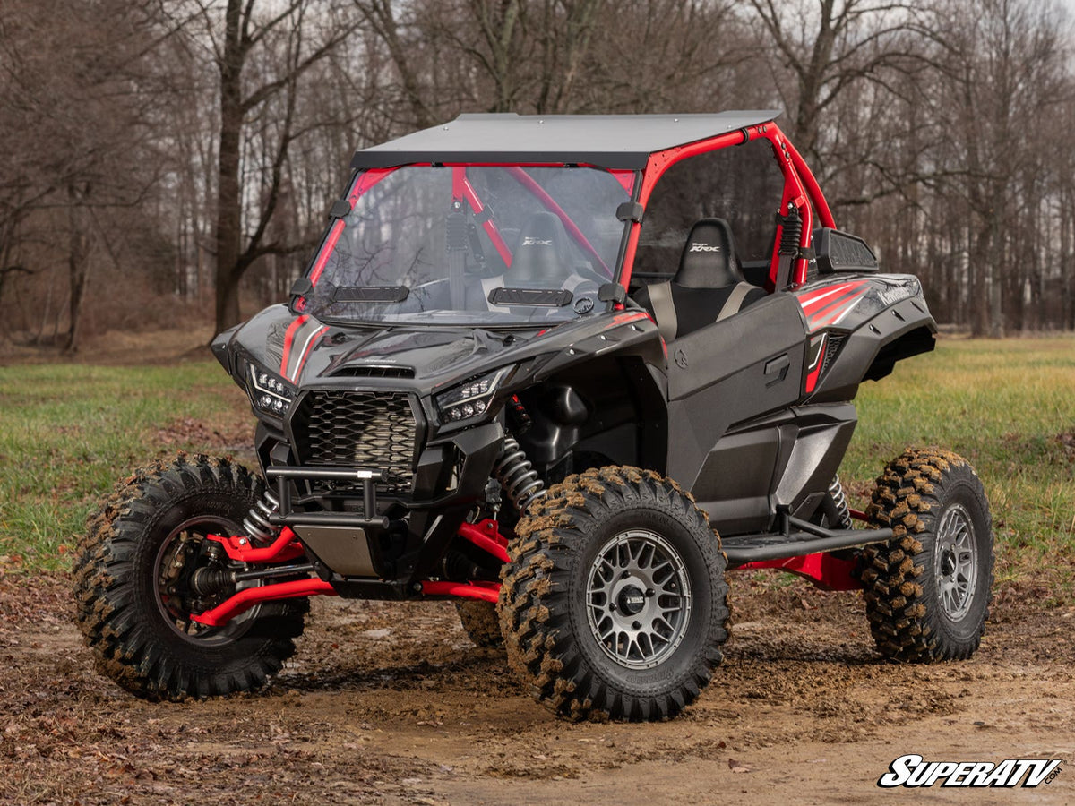 SuperATV Vented Full Windshield for Kawasaki Teryx KRX 1000 - image 4