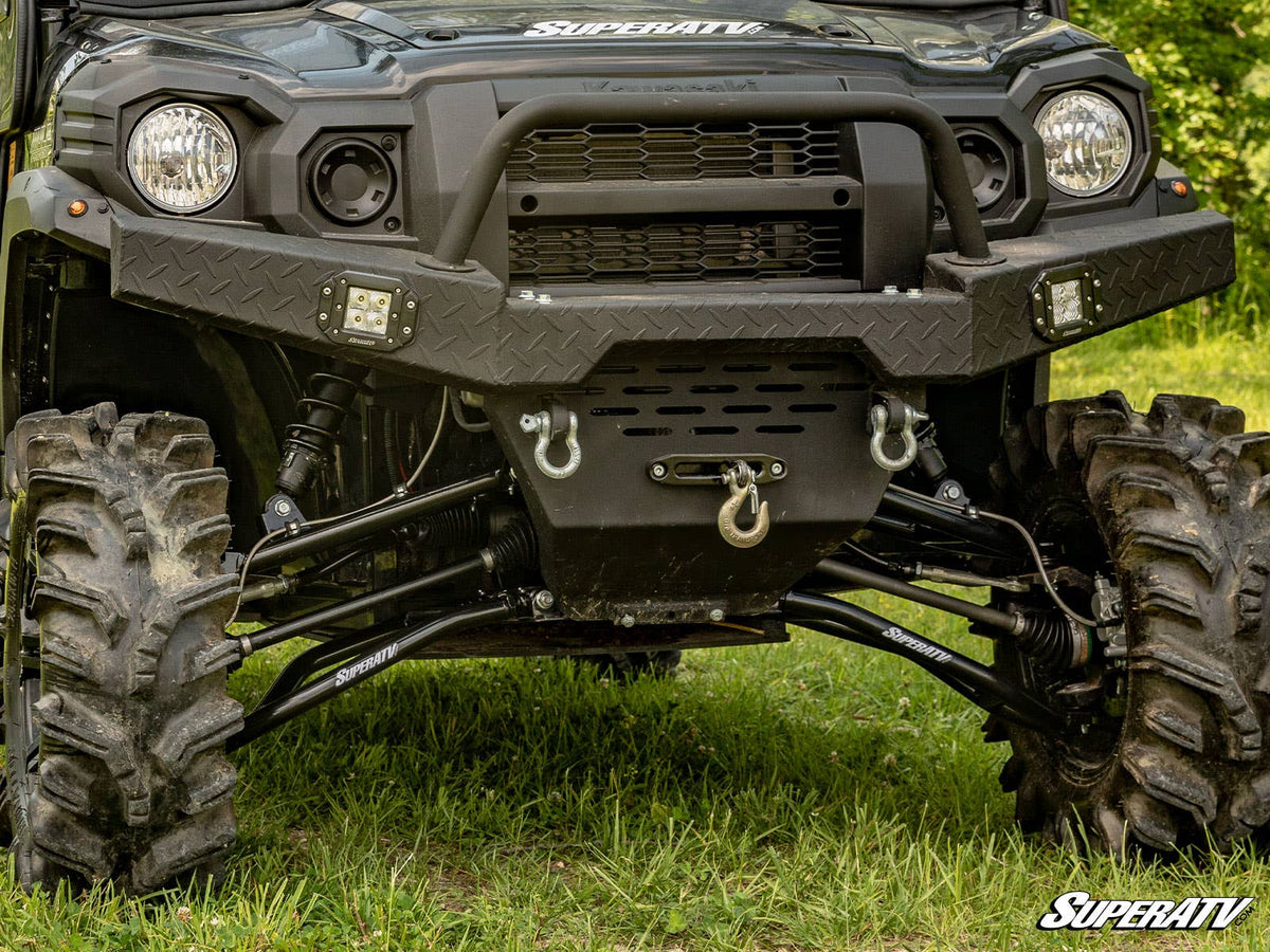 SuperATV High-Clearance 1in. Forward Offset A-Arms for Kawasaki Mule Pro 1000 - image 5
