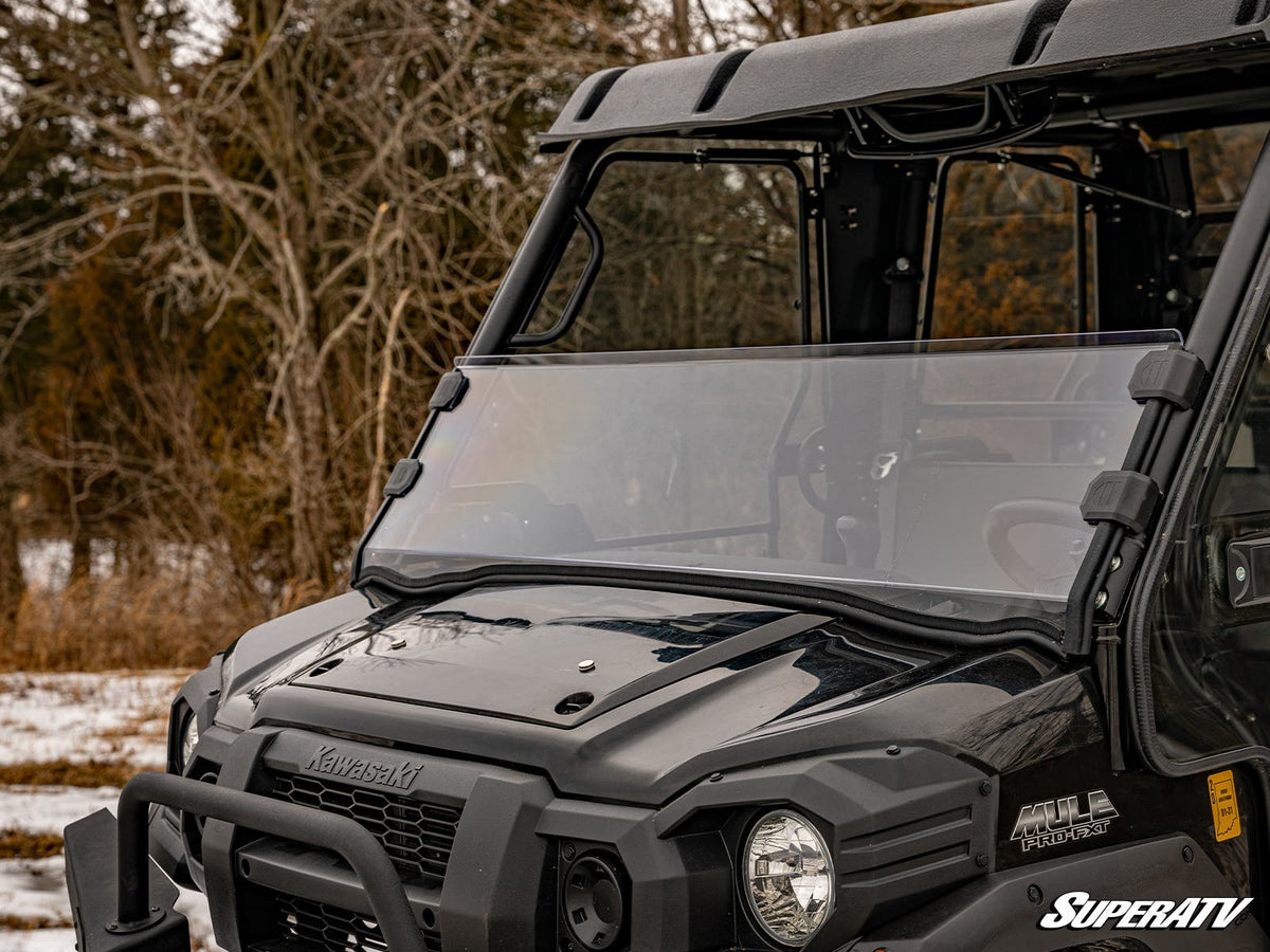 SuperATV Half Windshield for Kawasaki Mule Pro - image 2