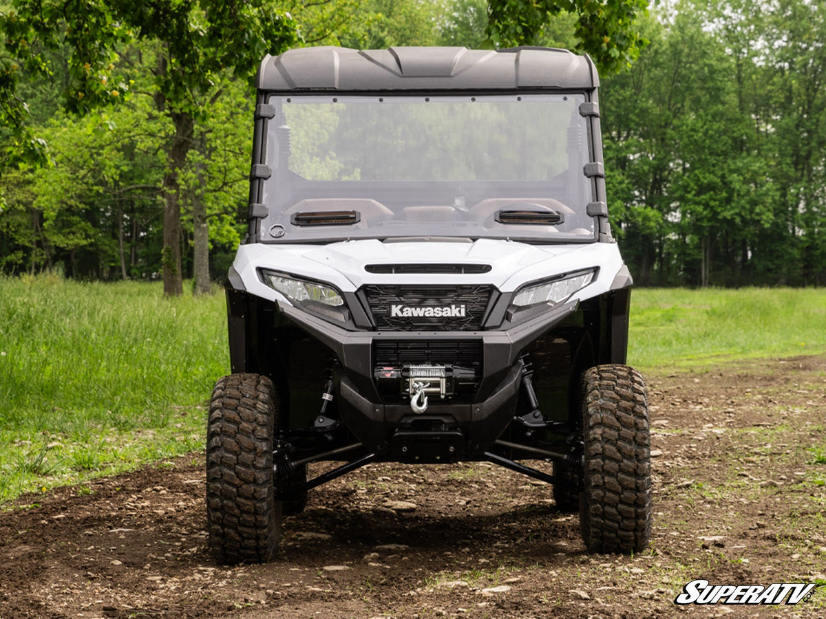 SuperATV Vented Full Windshield for Kawasaki Ridge - image 2