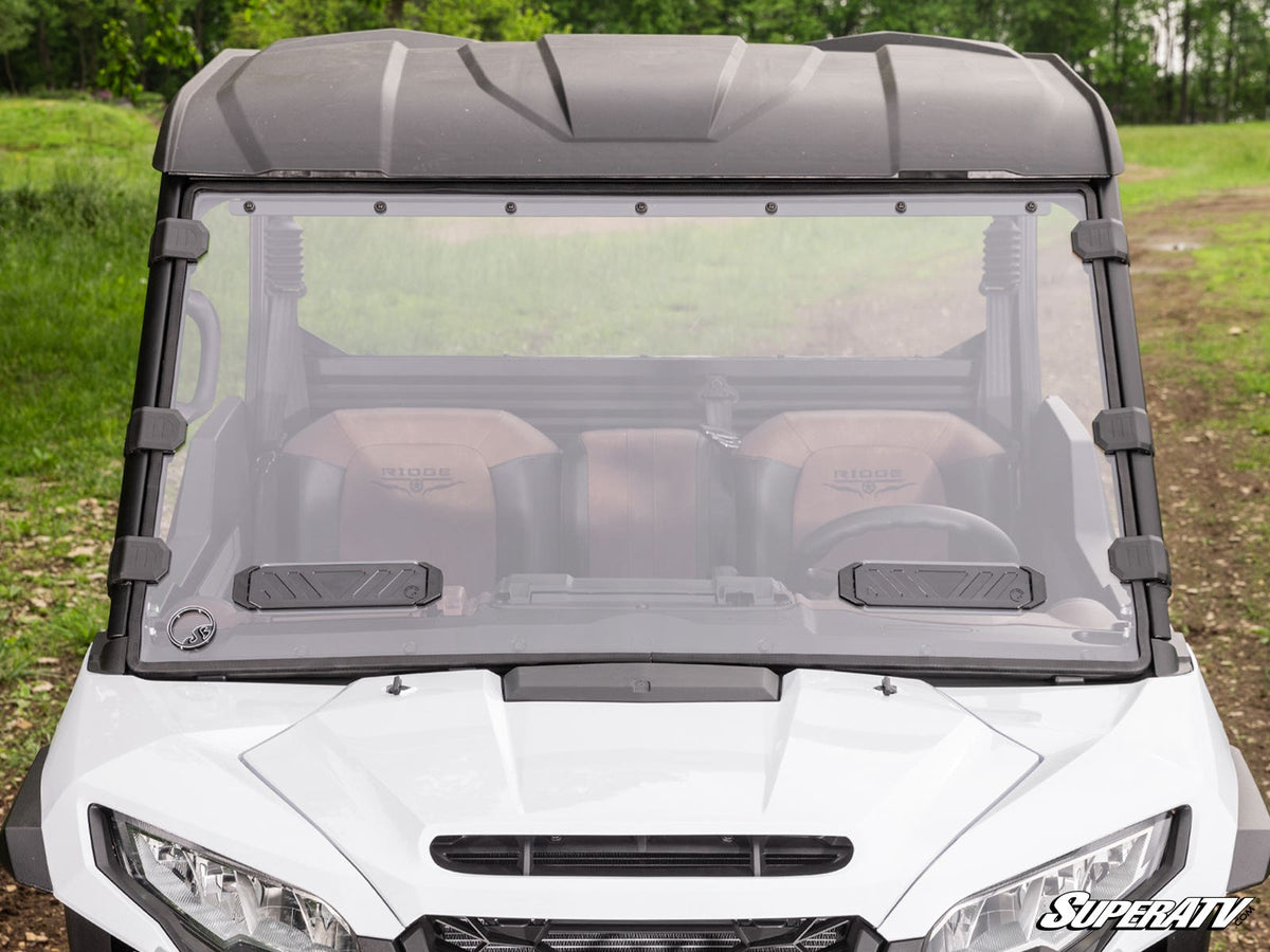 SuperATV Vented Full Windshield for Kawasaki Ridge - image 3