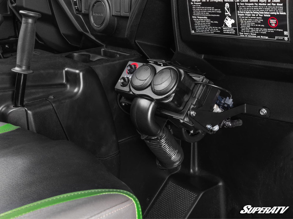 SuperATV Kawasaki Teryx S Cab Heater - Front + IFP + QSFV - image 4