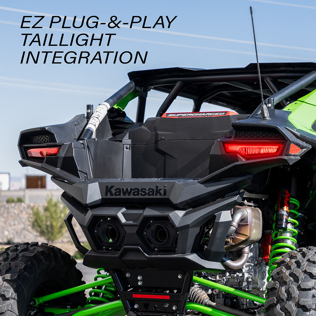 Turn-Signal Plug-&-Play Kit | 2026 Kawasaki® Teryx H2 | Sequential Front LED Lights w/Taillight Integration