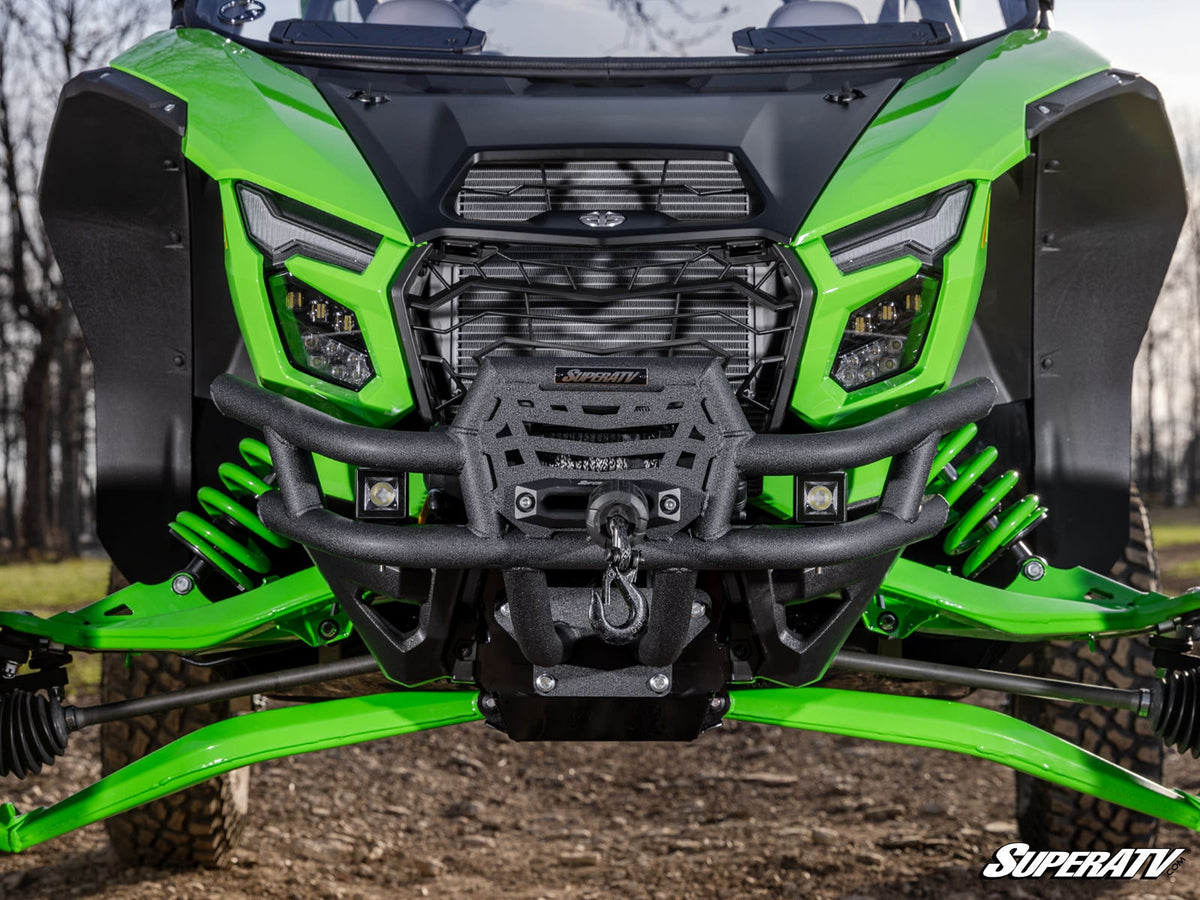 SuperATV Winch-Ready Front Bumper for Kawasaki Teryx 4 H2 - image 10