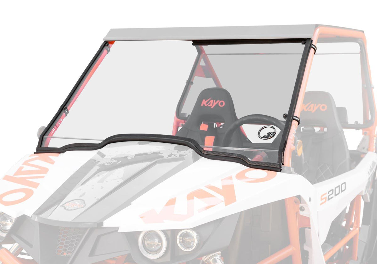 SuperATV Kayo S200 Scratch-Resistant Full Windshield