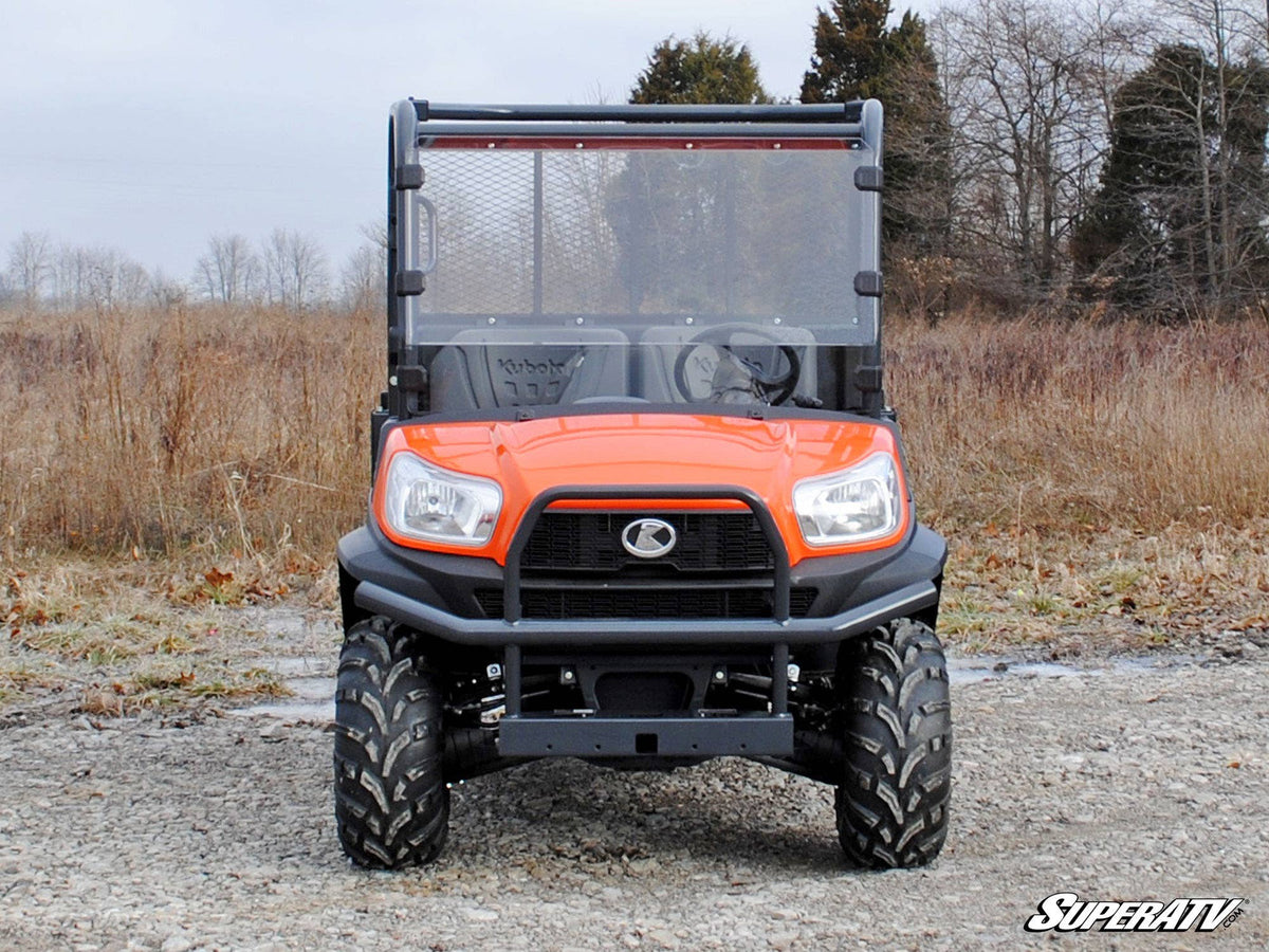 SuperATV Scratch-Resistant Full Windshield for Kubota RTV - image 2