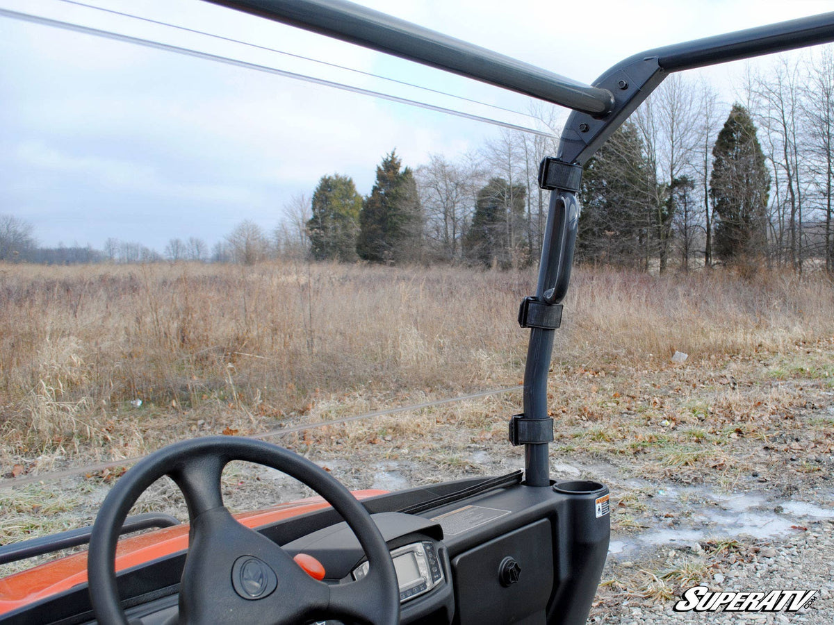 SuperATV Scratch-Resistant Full Windshield for Kubota RTV - image 4