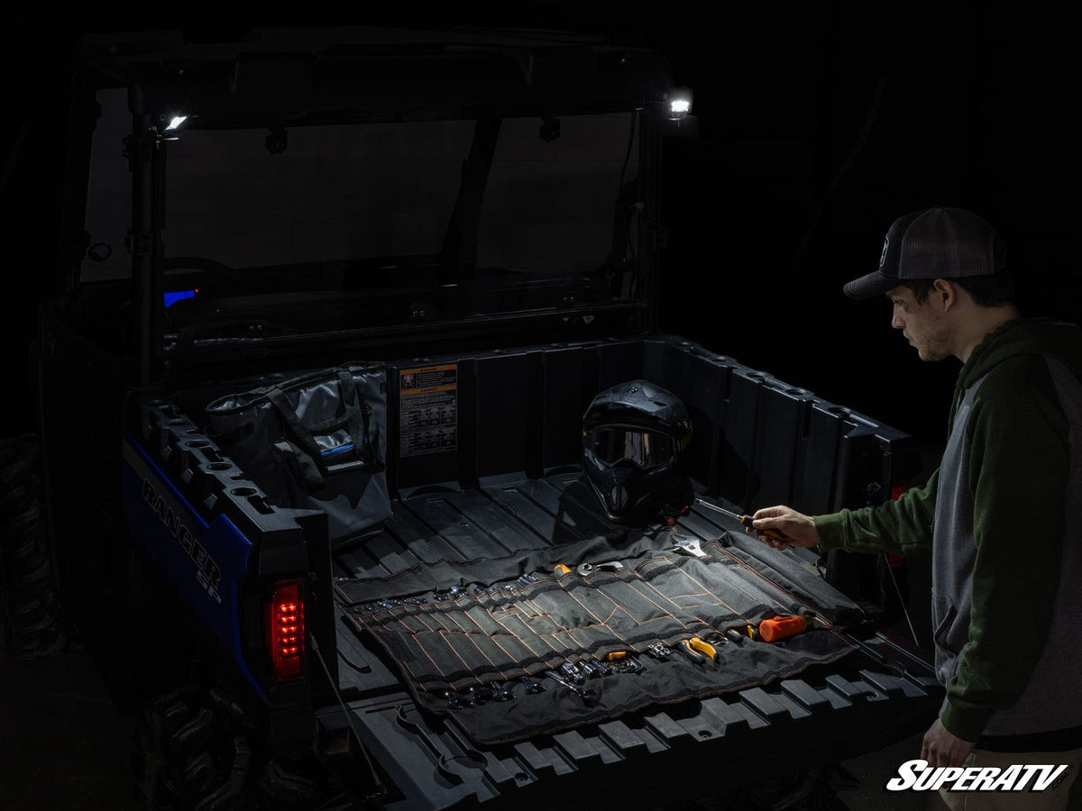 SuperATV Rear-Facing LED Cube Lights for Polaris Ranger - image 17