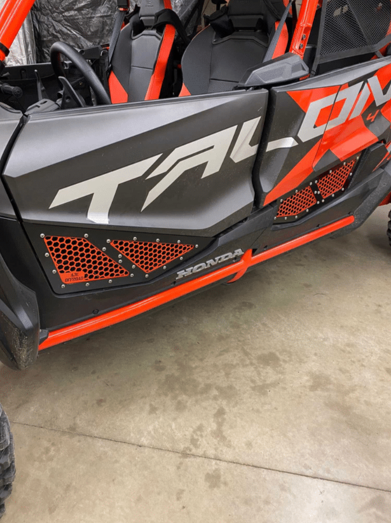 Vented Honda Talon Lower Doors — Vented Honda Talon Lower Doors by AJK Offroad View of the Front Door