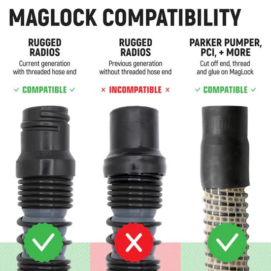 MagLock Hose Side Only Kit | Rugged Radios - Rad UTV Parts