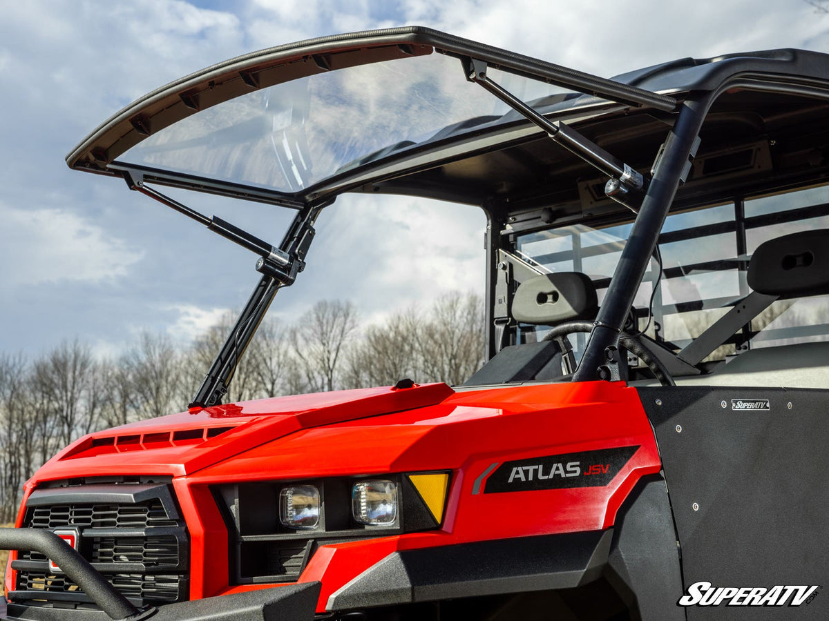 SuperATV JSV MaxDrive Power Flip Windshield for Gravely Atlas - image 3