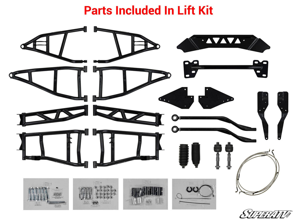 SuperATV 7-10in. Lift Kit for Polaris General - image 6