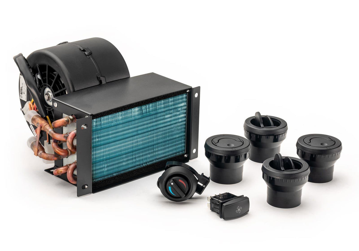 SuperATV XP 1000 In-Dash Heater - Front and Rear + IFP + QSFV for Polaris General