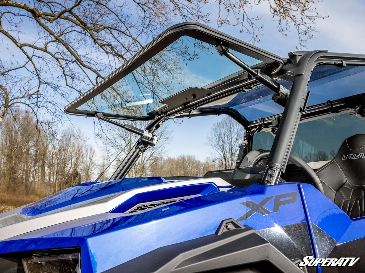 SuperATV MaxDrive Power Flip Glass Windshield for Polaris General 1000 - image 12
