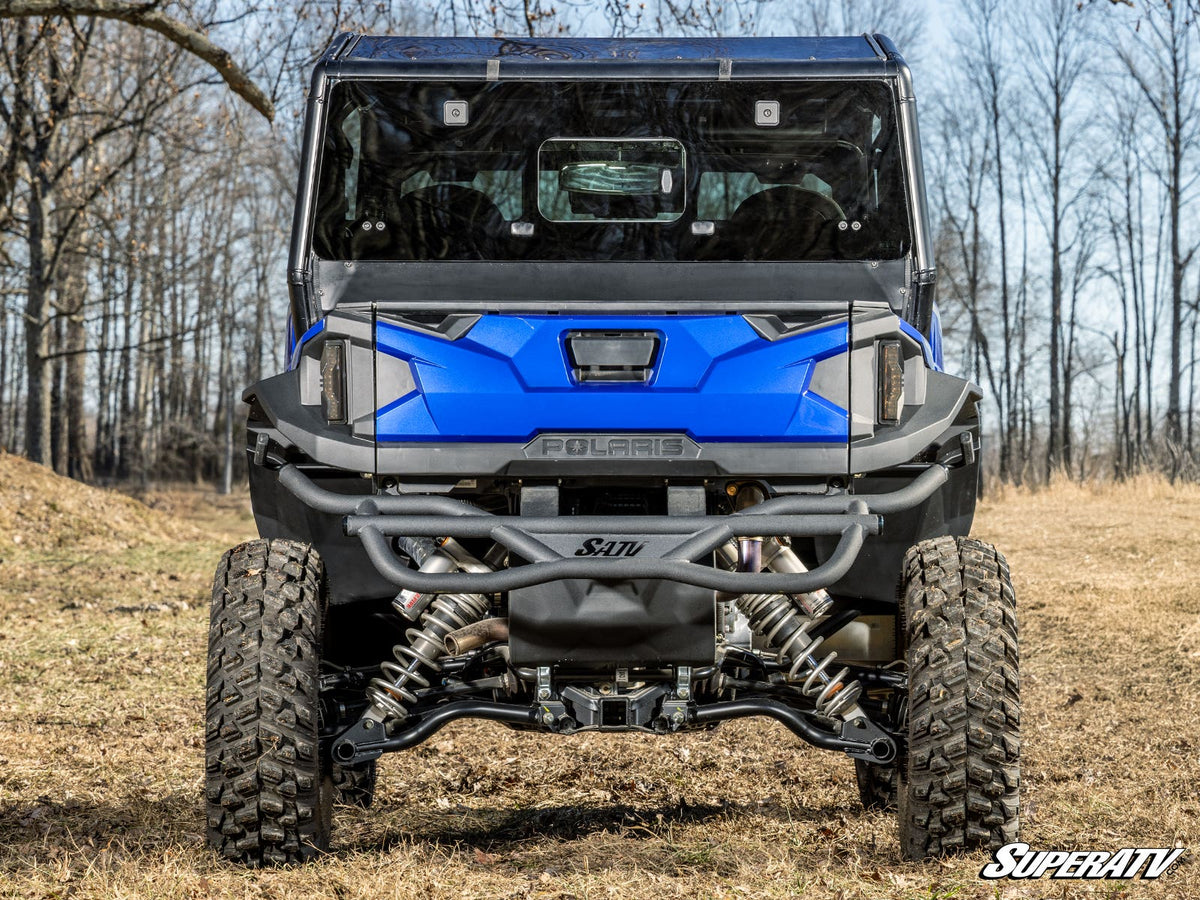 SuperATV Glass Sliding Rear Windshield for Polaris General 1000 - image 2