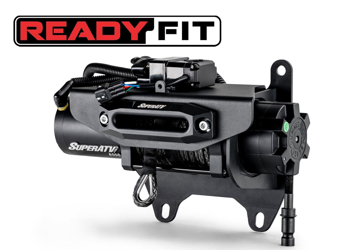 SuperATV Ready-Fit Winch for Polaris RZR Pro S