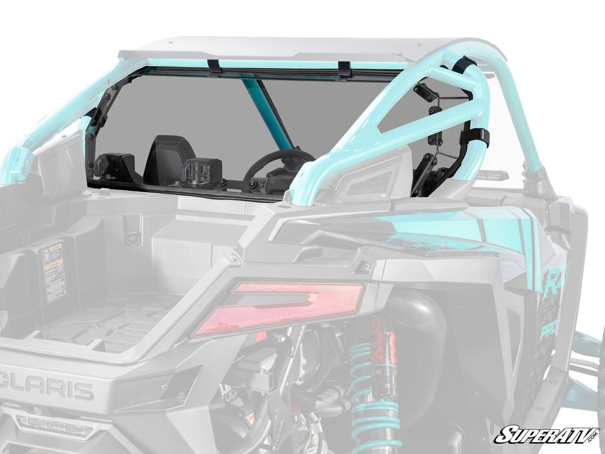 SuperATV Hard Cab Enclosure Upper Doors + RWS - W/O Audio - 2022-2024 for Polaris RZR Pro R - image 2