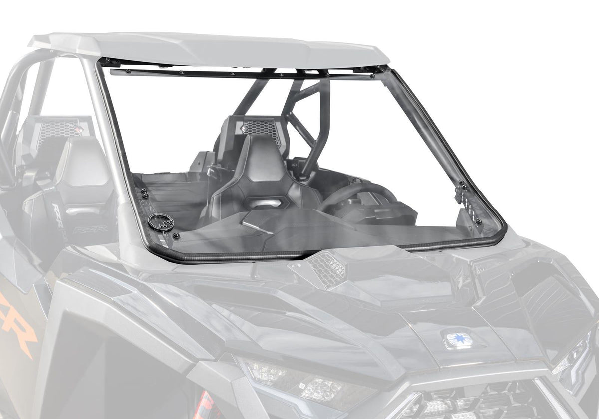 SuperATV Scratch-Resistant Full Windshield for Polaris RZR Pro S - image 7