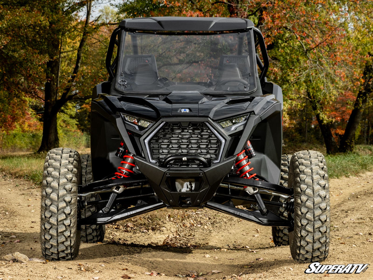 SuperATV Scratch-Resistant Full Windshield for Polaris RZR Pro R - image 3