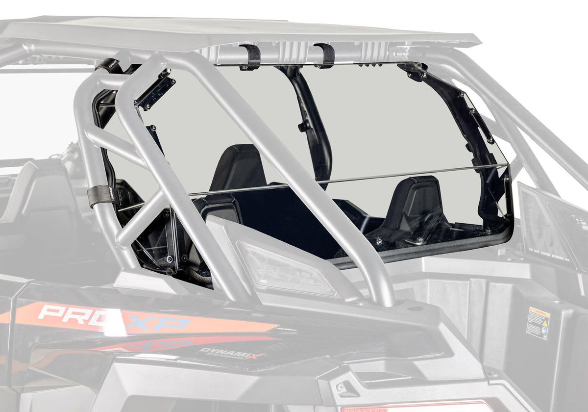 SuperATV Rear Windshield for Polaris RZR Pro S