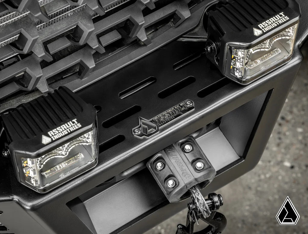 RZR Pro XP Winch-Ready Aluminum Plate Front Bumper