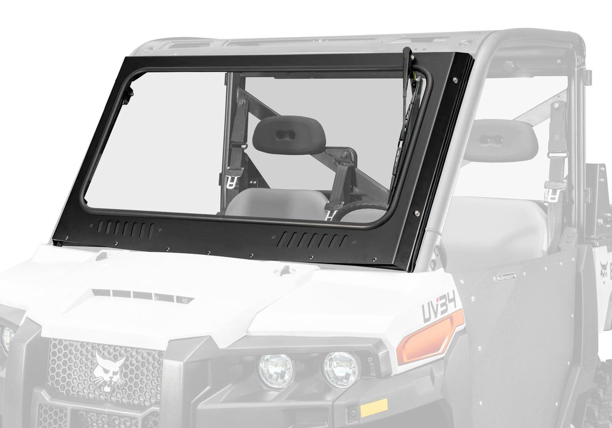 SuperATV Glass Windshield for Bobcat UV34