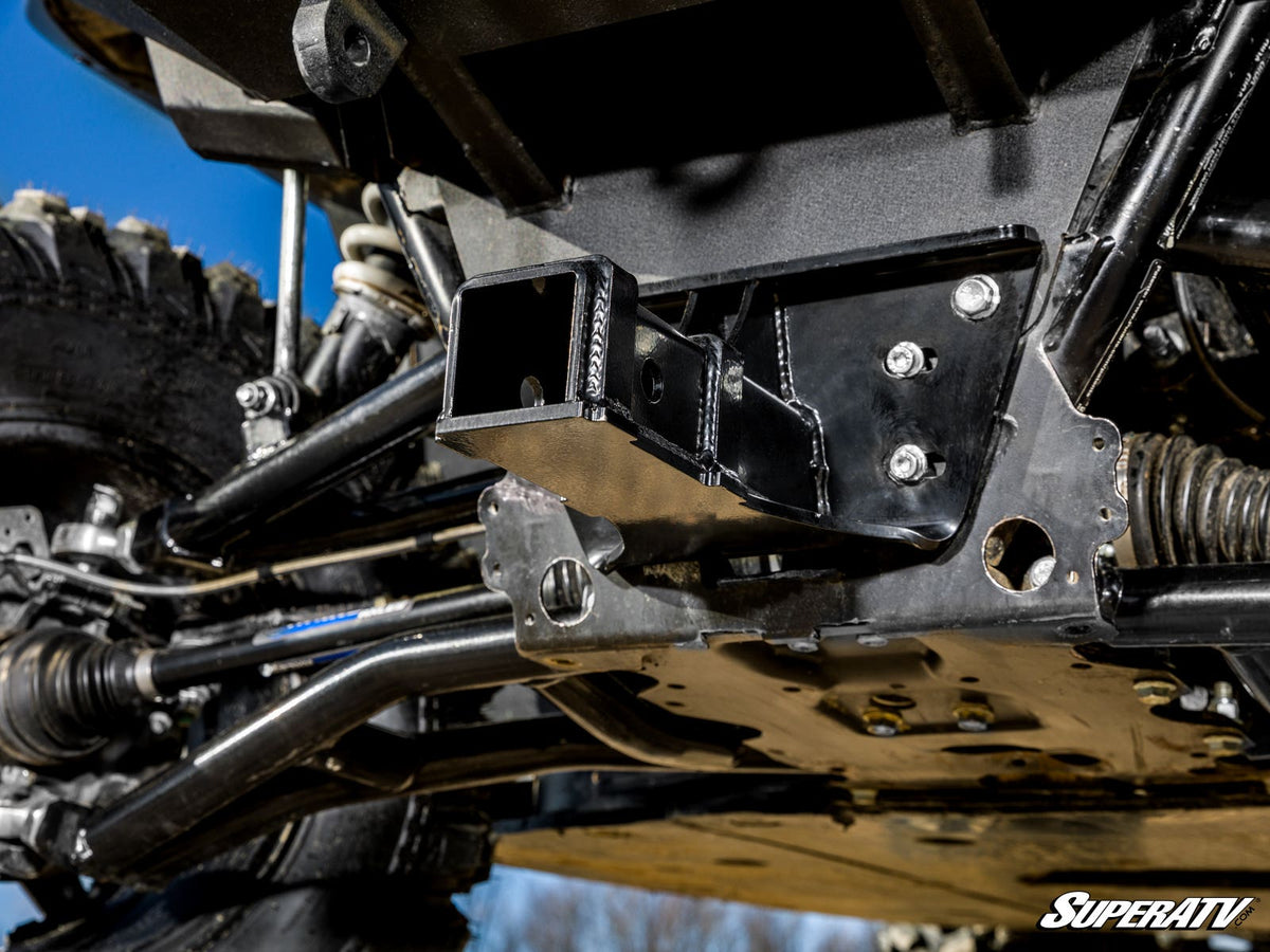 SuperATV Front 2in. Receiver Hitch for Polaris Ranger XP Kinetic - image 3