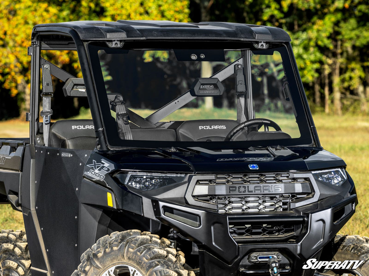 SuperATV MaxDrive Power Flip Glass Windshield for Polaris Ranger XP 570 - image 6