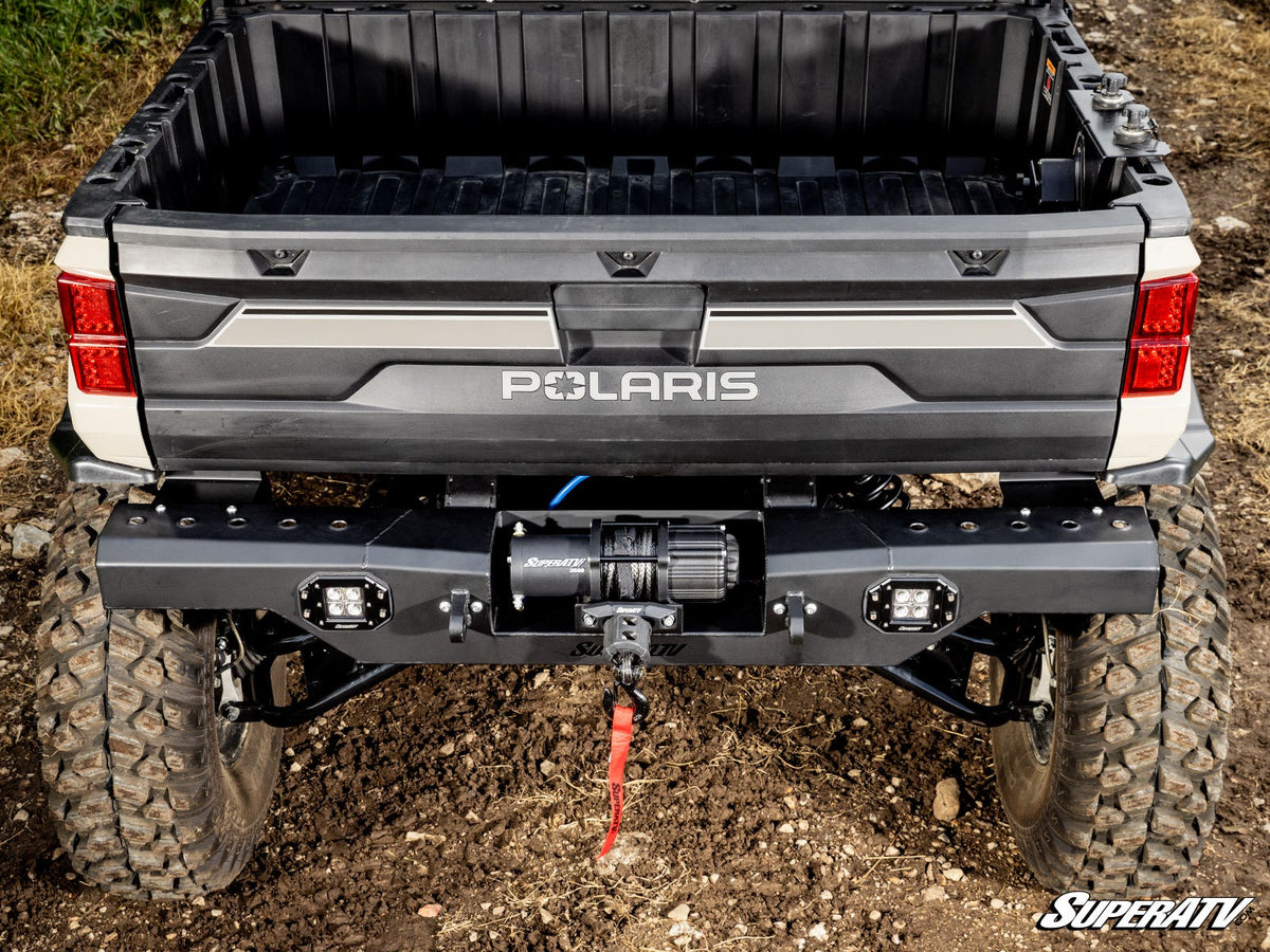 SuperATV Polaris Ranger Rear Winch Ready Bumper - 2025+ - Standard - image 3