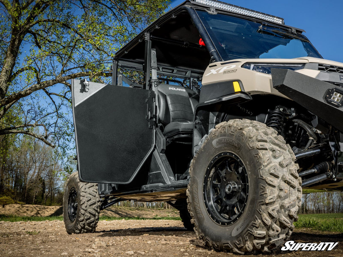 SuperATV HDPE Half Doors for Polaris Ranger XP 1000 Crew - image 6