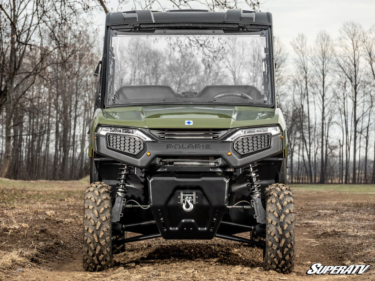 SuperATV Scratch-Resistant Flip Windshield (2026+) for Polaris Ranger 500 - image 2