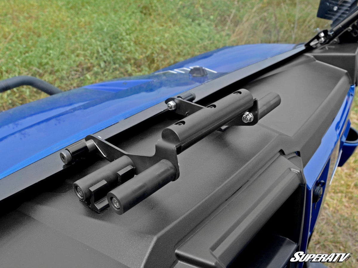 SuperATV Scratch Resistant Flip Windshield for Polaris Ranger XP 570 - image 6