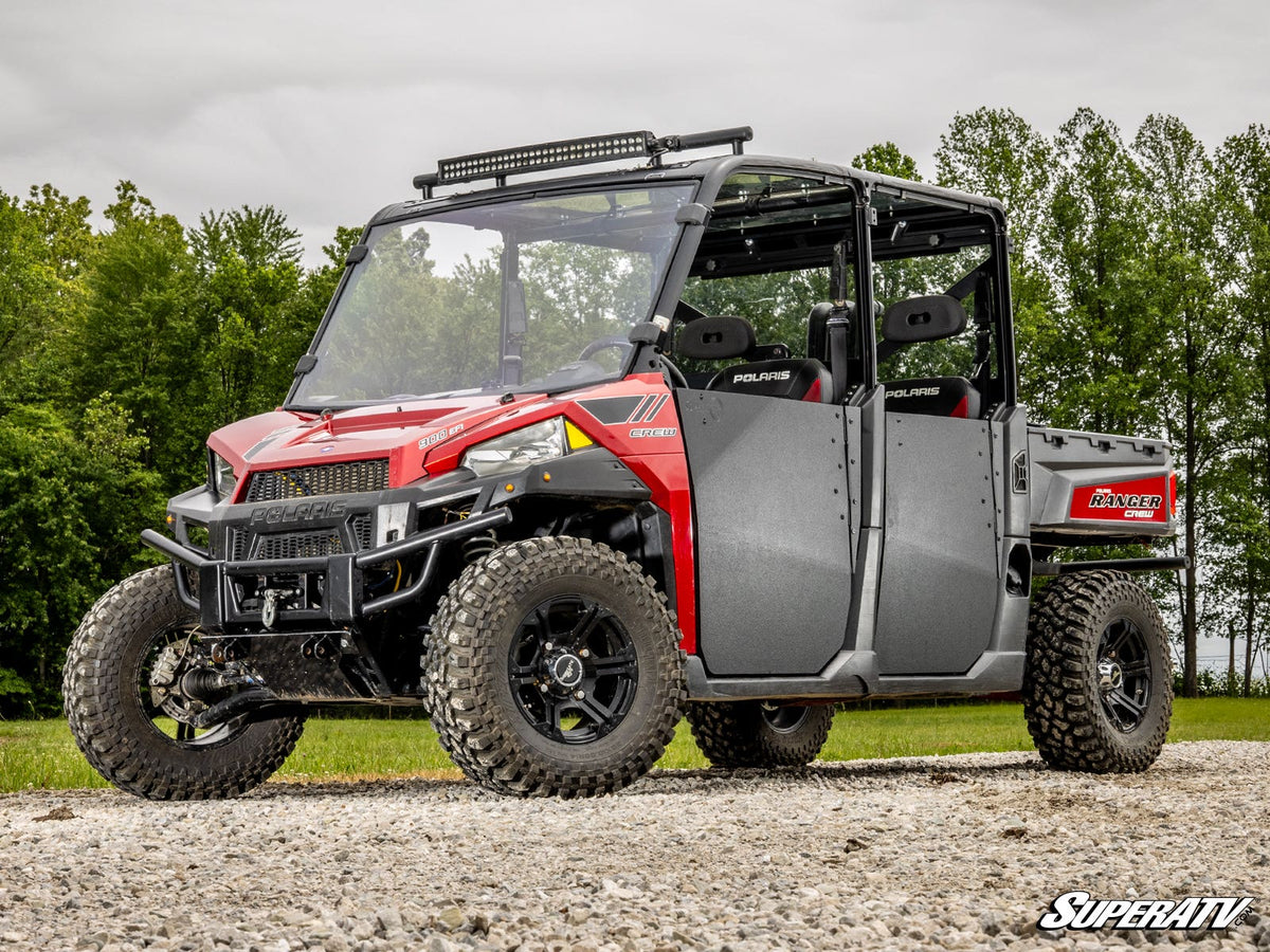 SuperATV HDPE Half Doors for Polaris Ranger XP 570 Crew - image 3