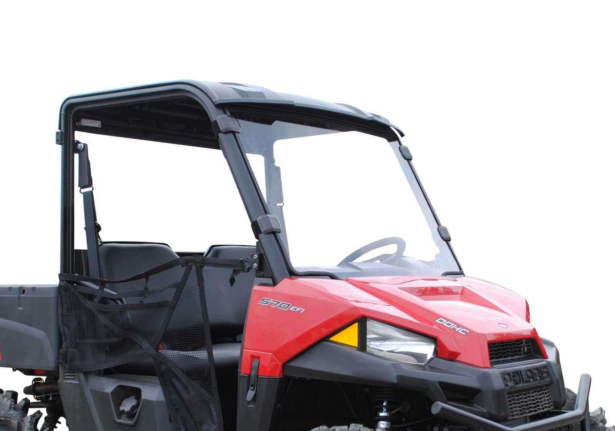 SuperATV Full Windshield for Polaris Ranger Midsize