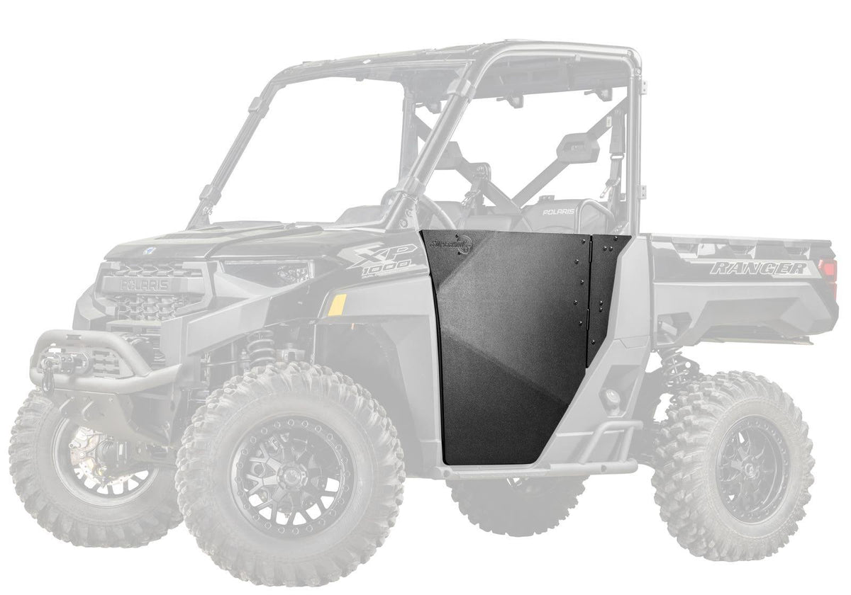 SuperATV HDPE Half Doors for Polaris Ranger XP 1000