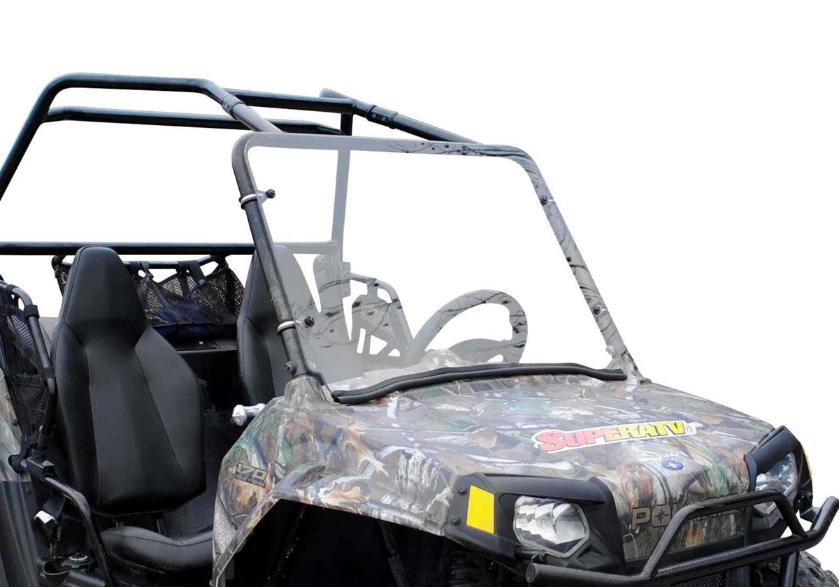SuperATV Scratch Resistant Full Windshield for Polaris RZR 170