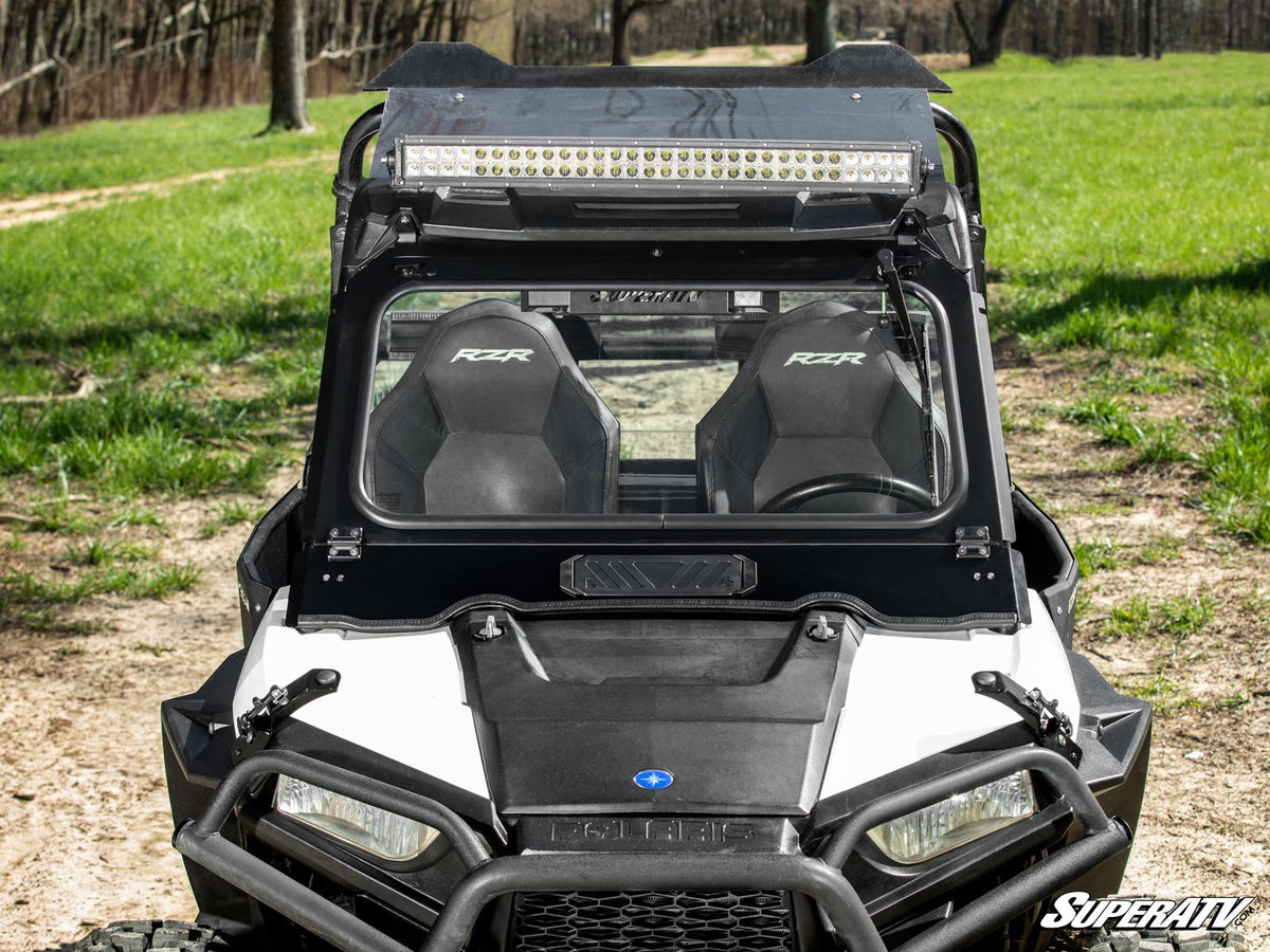 SuperATV Flip Down Glass Windshield for Polaris RZR XP Turbo - image 20