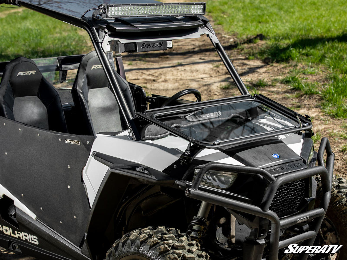 SuperATV Flip Down Glass Windshield for Polaris RZR S 1000 - image 15