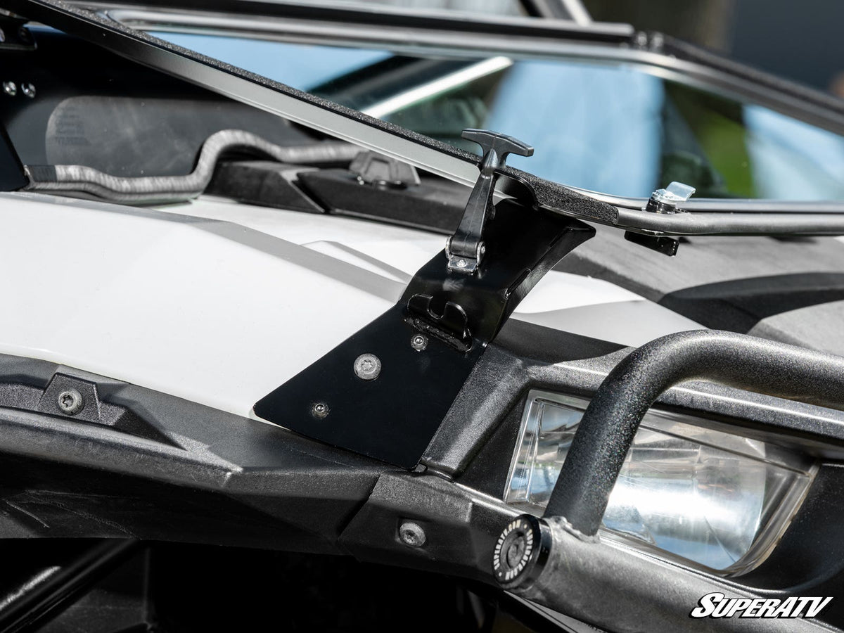 SuperATV Flip Down Glass Windshield for Polaris RZR S 1000 - image 5