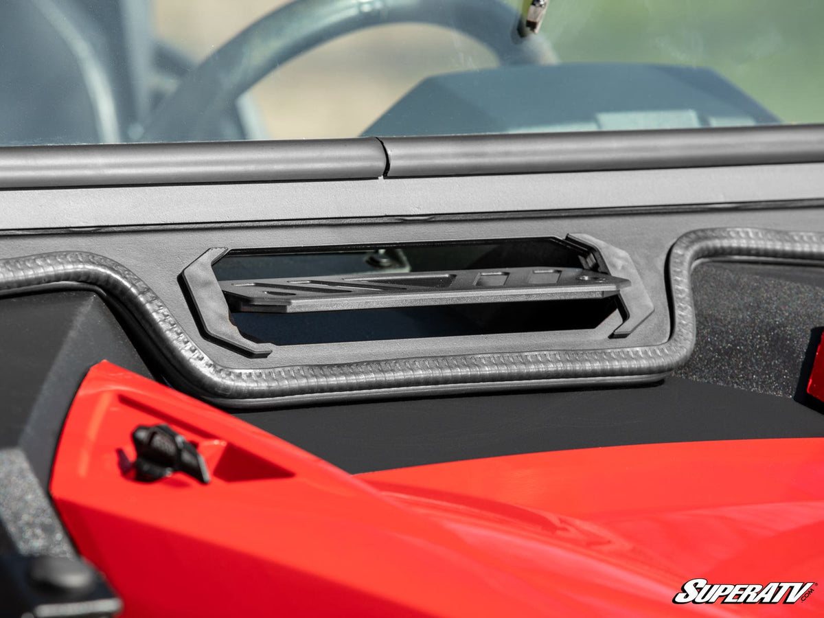 SuperATV Flip Down Glass Windshield for Polaris RZR XP Turbo - image 6